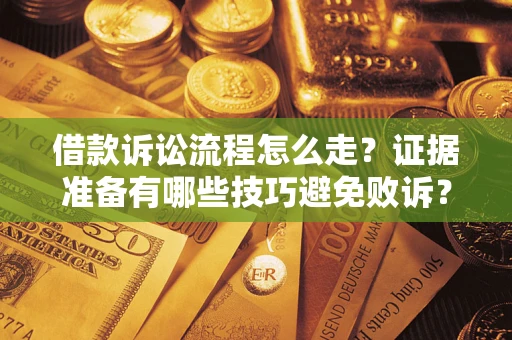 济南借款诉讼流程怎么走？证据准备有哪些技巧避免败诉？