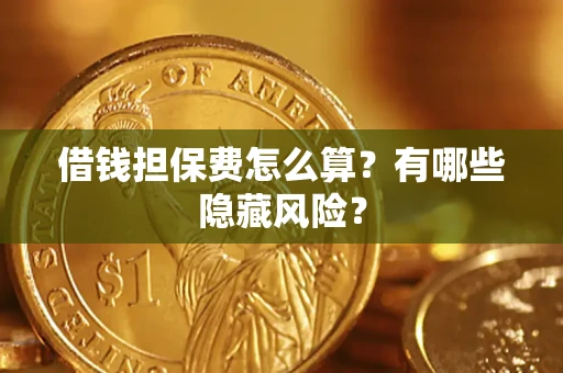 济南借钱担保费怎么算？有哪些隐藏风险？