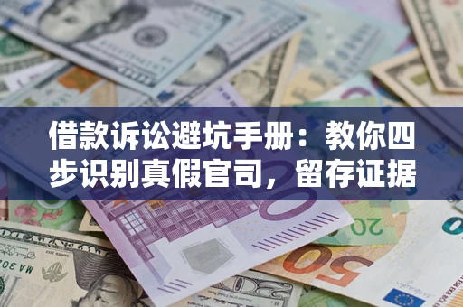 济南借款诉讼避坑手册：教你四步识别真假官司，留存证据不踩雷
