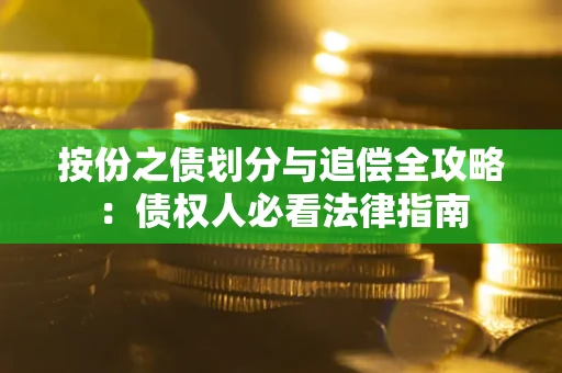 济南按份之债划分与追偿全攻略：债权人必看法律指南