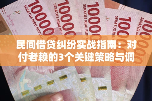 济南民间借贷纠纷实战指南：对付老赖的3个关键策略与调解盲区解析
