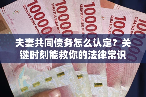 济南夫妻共同债务怎么认定？关键时刻能救你的法律常识